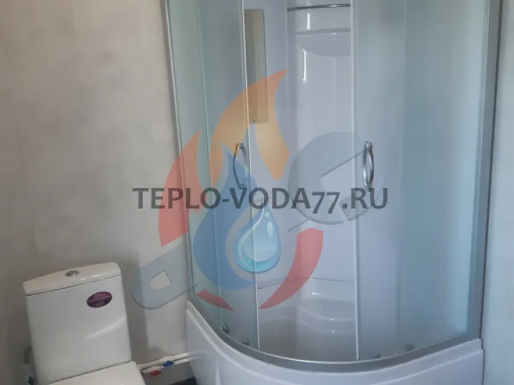 Водоснабжение - подключение душевой кабины и сан. узла — фото 3